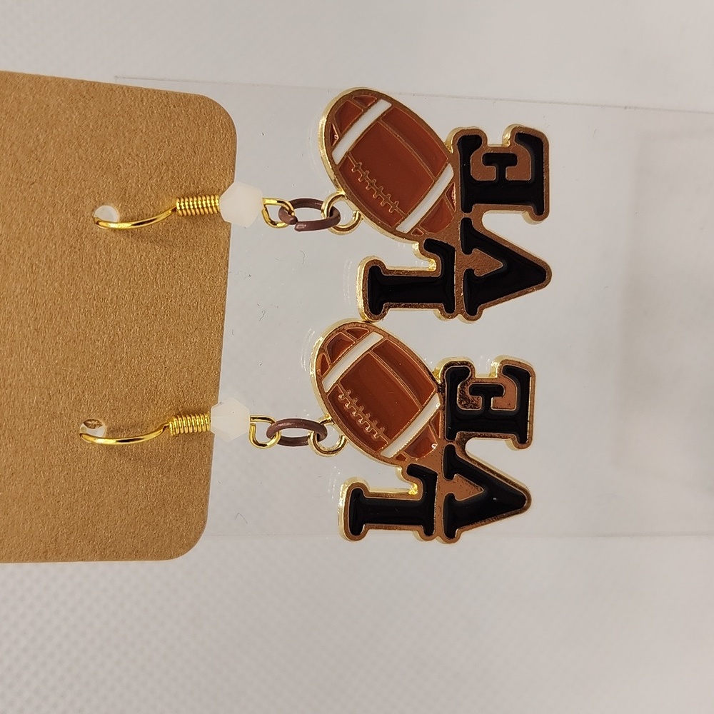 Football Love Earrings